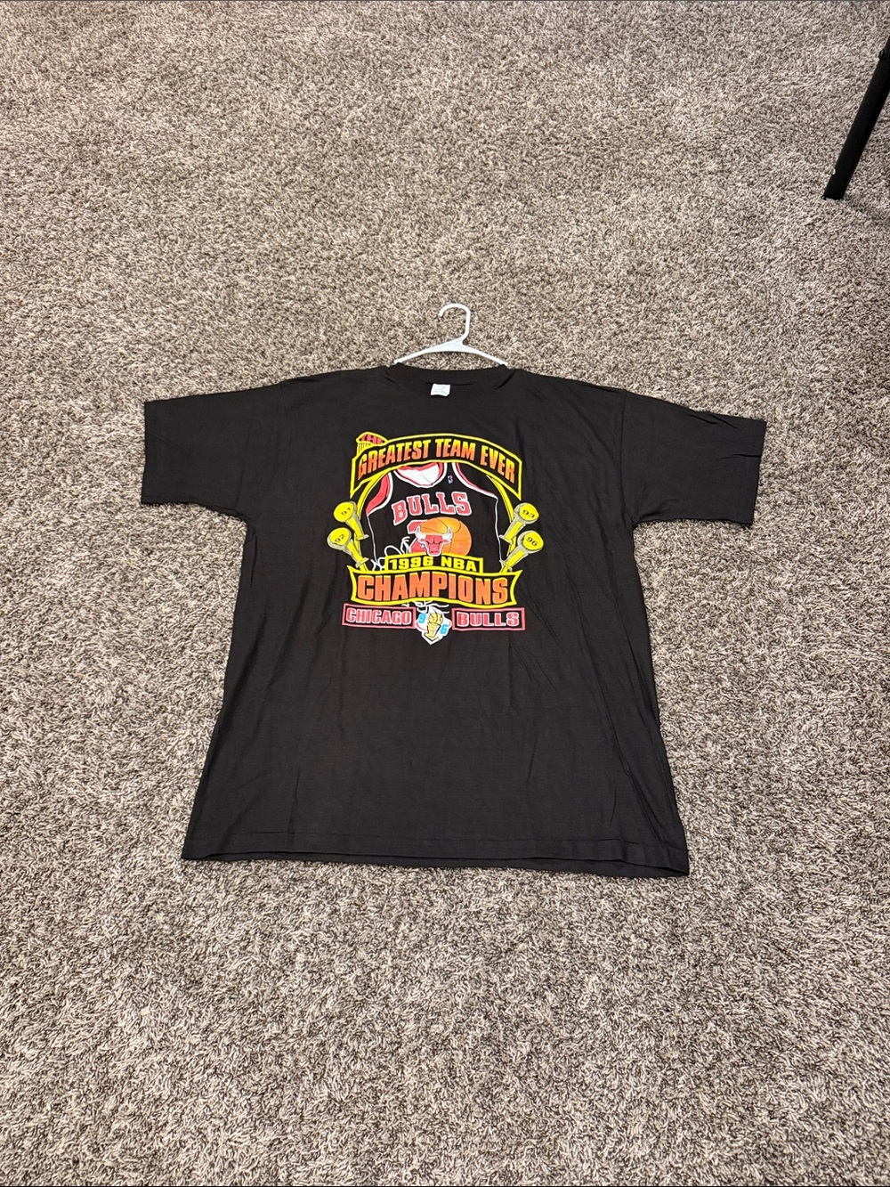 1996 bulls tee